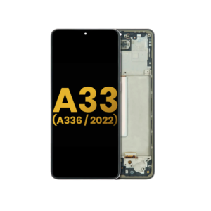 Samsung Galaxy A33 5G OEM LCD screen replacement black