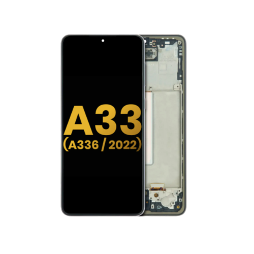 Samsung Galaxy A33 5G OEM LCD screen replacement black