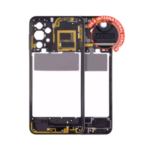 Samsung Galaxy A23 5G (A236U / A236B / 2022) Mid-Frame Housing  (US & International Version) (Black)