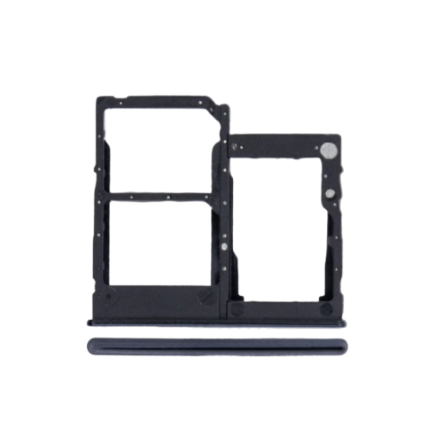 Samsung Galaxy A41 (A415 / 2020) Dual Sim Card Tray (Prism Crush Black)