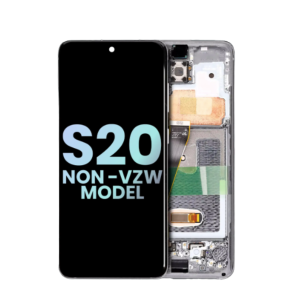 Samsung Galaxy S20 / S20 5G OEM  OLED Screen Replacement Assembly with Frame (OEM Refurbished)