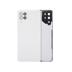 Samsung Galaxy A22 4G (A225 / 2021) Back cover Glass With Camera Lens (White)