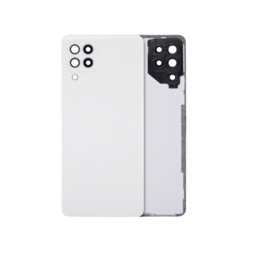 Samsung Galaxy A22 4G (A225 / 2021) Back cover Glass With Camera Lens (White)