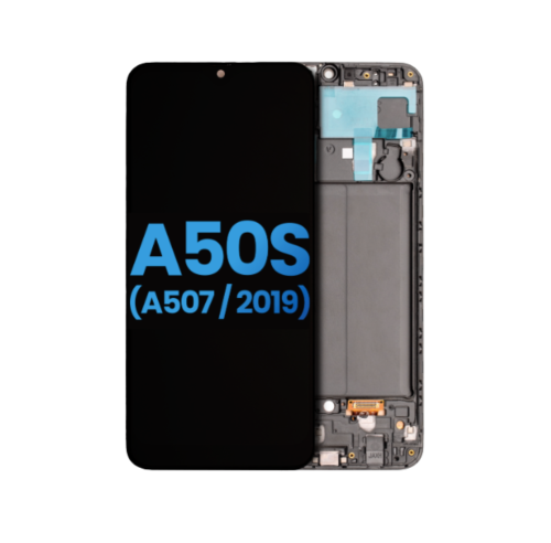 Samsung Galaxy A50s < A507/2019 > LCD Screen Assembly With Frame