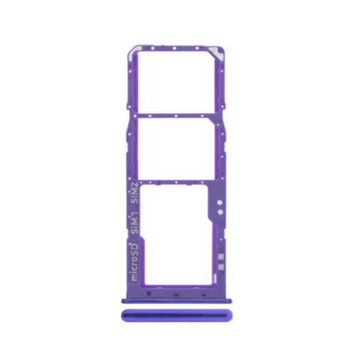 Samsung Galaxy A30S (A307 / 2019) Dual Sim Card Tray (Violet)