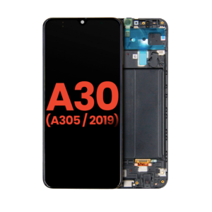 Samsung Galaxy A30 (A305 / 2019) OLED Screen Assembly With Frame