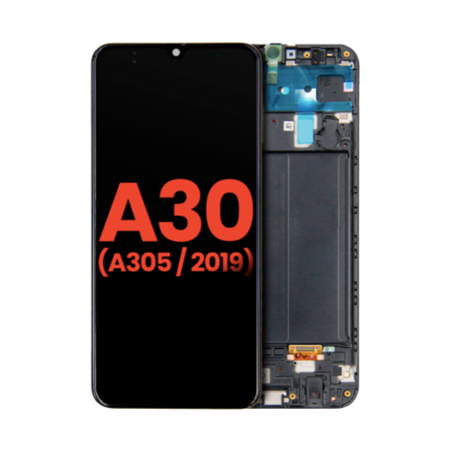 Samsung Galaxy A30 (A305 / 2019) OLED Screen Assembly With Frame
