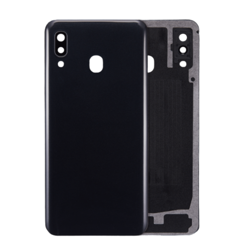 Samsung Galaxy A30 (A305 / 2019) Back cover Glass With Camera Lens (Black)
