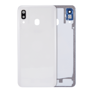 Samsung Galaxy A30 (A305 / 2019) Back cover Glass With Camera Lens (White)