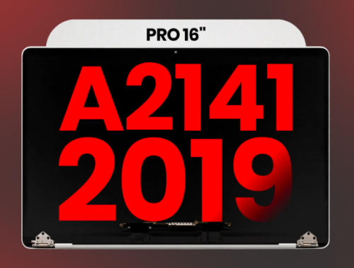 Complete LCD Display Assembly Compatible For MacBook Pro 16" (A2141 / Mid 2019) (Aftermarket Plus) (Silver)