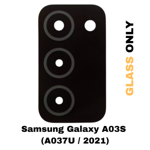 Samsung Galaxy A03S (A037U / 2021) Back Camera Lens (Glass Only) With Adhesive