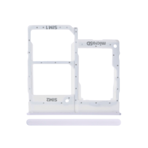 Samsung Galaxy A20E (A202 / 2019) Dual Sim Card Tray (White)