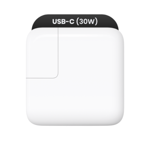 30W USB-C Power Wall Adapter For iPhone / iPad / Watch / iPad / MacBook (OEM Grade A)  - Image 2