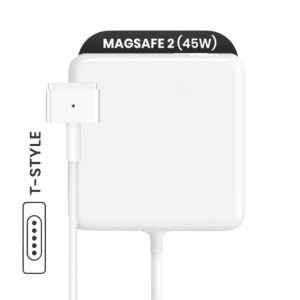 45W MagSafe 2 Power Adapter With Cable (T-Style) For MacBook (OEM Grade A/B) 