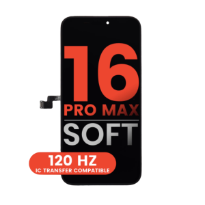 iPhone 16 Pro Max Soft OLED screen replacement assembly