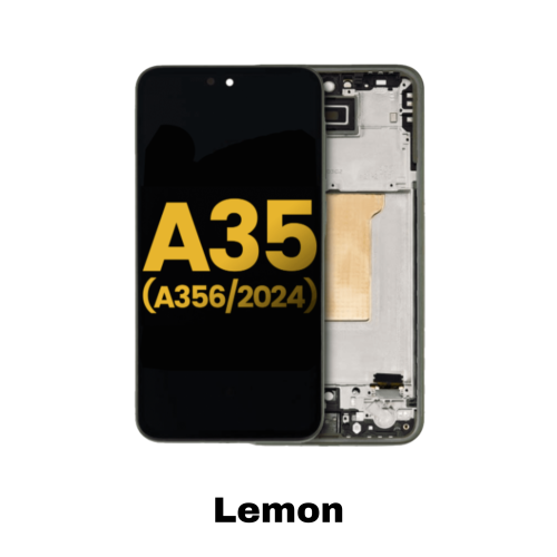 OEM OLED Screen Replacement for Galaxy A35 5G Lemon