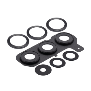 All parts of Galaxy S25 Plus back camera lens with bezel ring