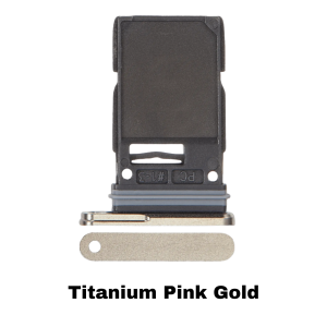 Samsung Galaxy S25 Ultra Single Sim Card Tray Titanium Pink Gold