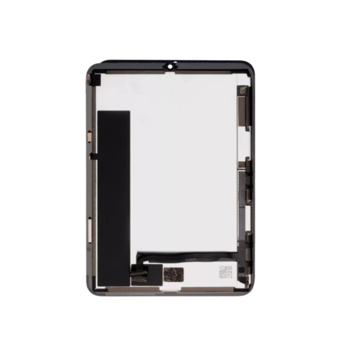 Pad Mini 6 LCD Assembly With Digitizer WiFi Only Aftermarket Pro XO7 Black Back View