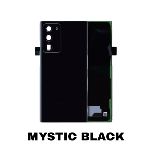 Samsung Galaxy Note 20 Ultra back cover glass Service pack Mystic Black
