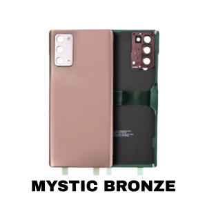 Samsung Galaxy Note 20 Ultra back cover glass Service Pack Mystic Bronze