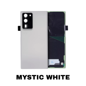 Samsung Galaxy Note 20 Ultra back cover glass Service pack Mystic White