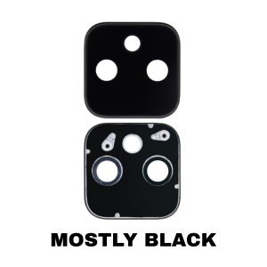Pixel 5A 5G rear lens replacement Mostly Black