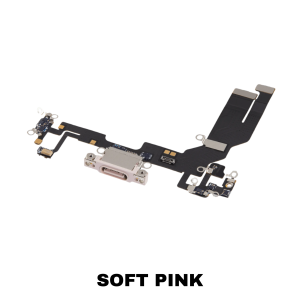 iPhone 16e 17e Charging Port Flex Cable Pink