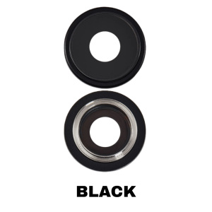 iPhone 16e Back Camera Lens With Bracket and Bezel (Black)