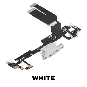 iPhone 16e flex cable replacement in White