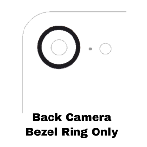 iPhone 16e 17e Black Camera Bezel Ring