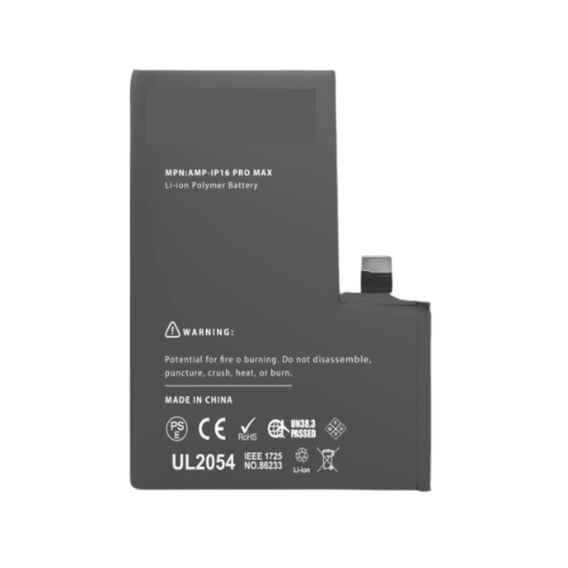iPhone 16 Pro Max battery pack replacement part