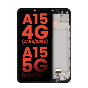 Galaxy A15 OLED Assembly with frame Aftermarket Plus