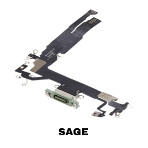 iPhone 17 charging port flex cable Aftermarket Plus Sage