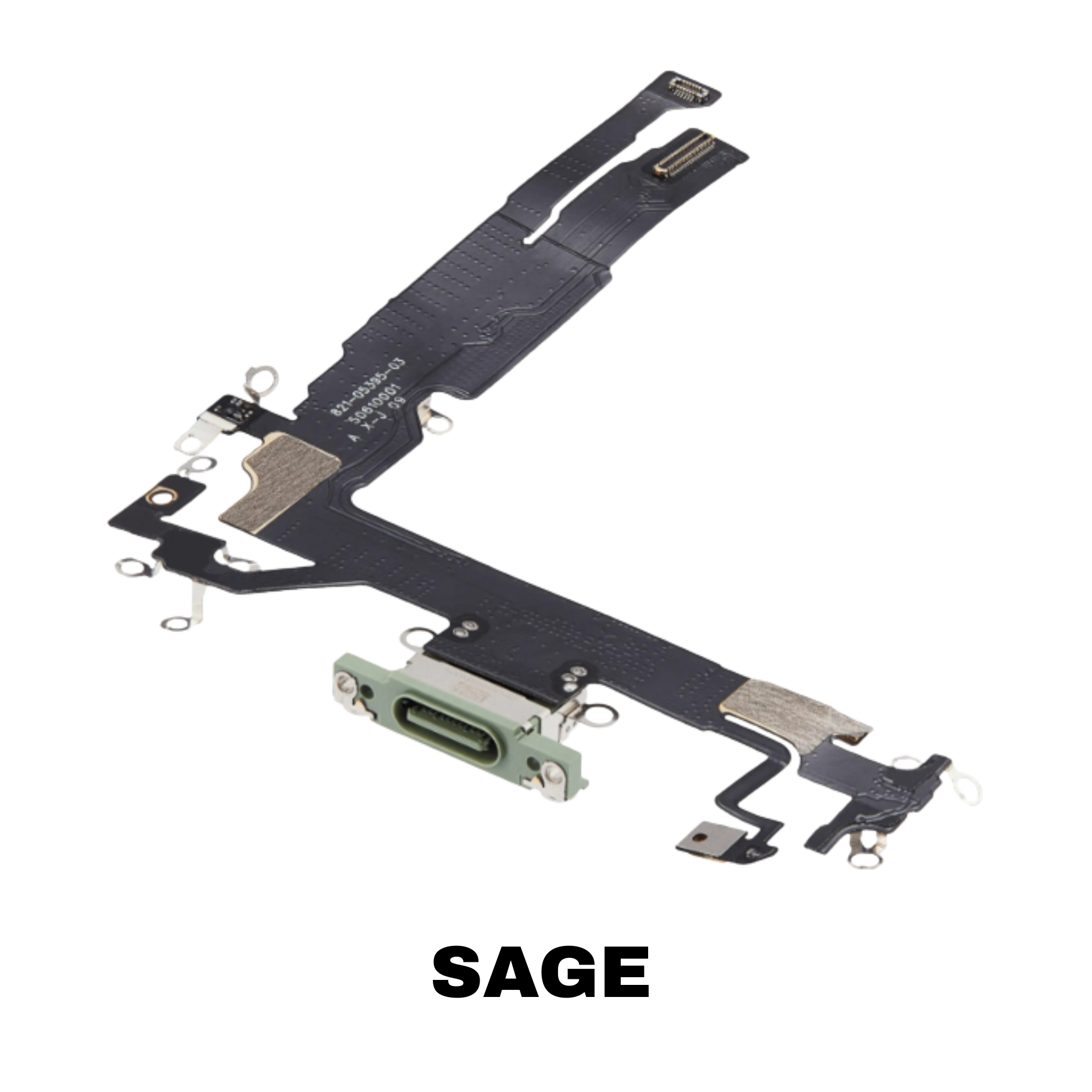 iPhone 17 charging port flex cable Aftermarket Plus Sage