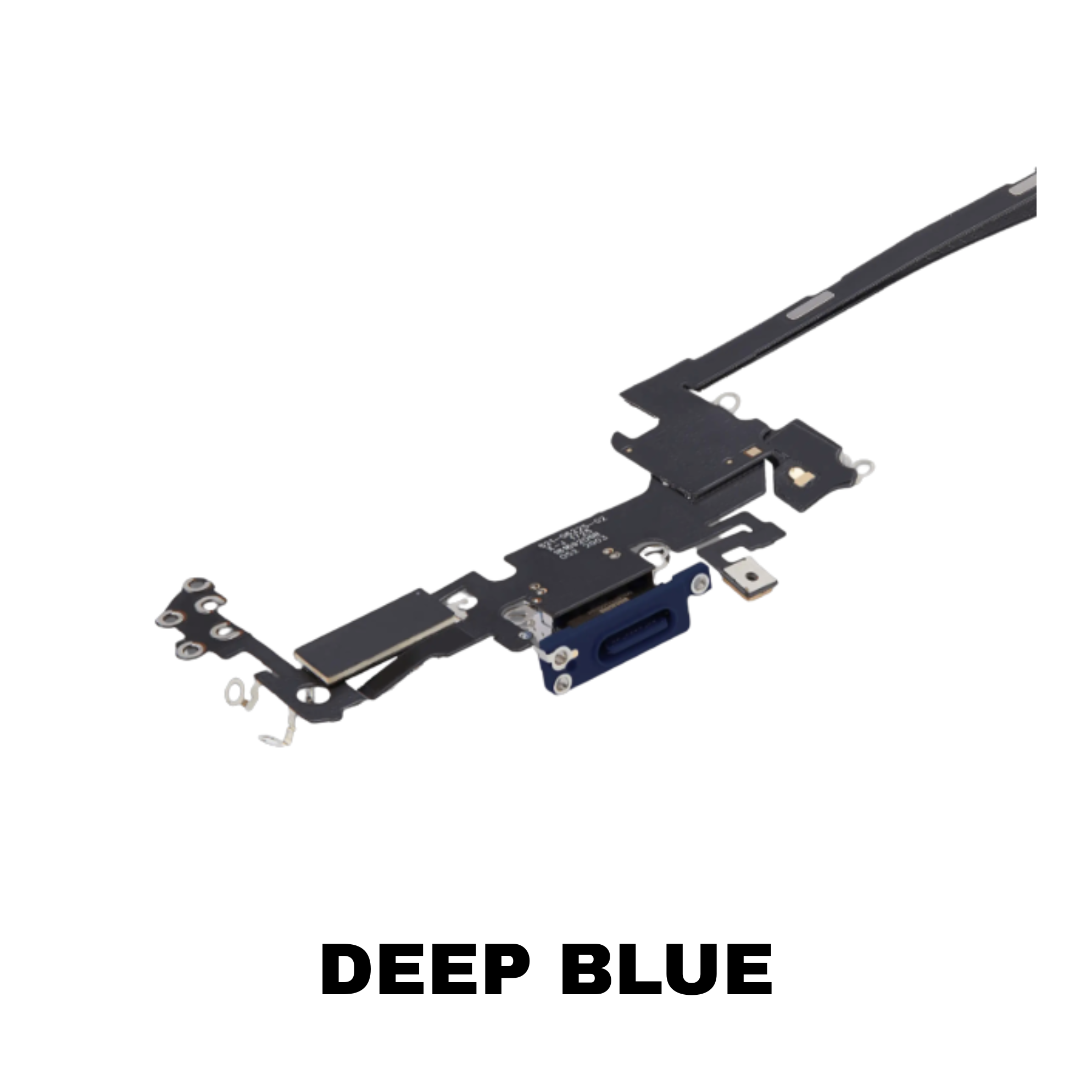 iPhone 17 Pro port flex replacement in Deep Blue