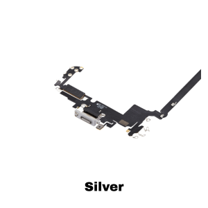 charging port flex replacement iPhone 17 Pro Max Silver