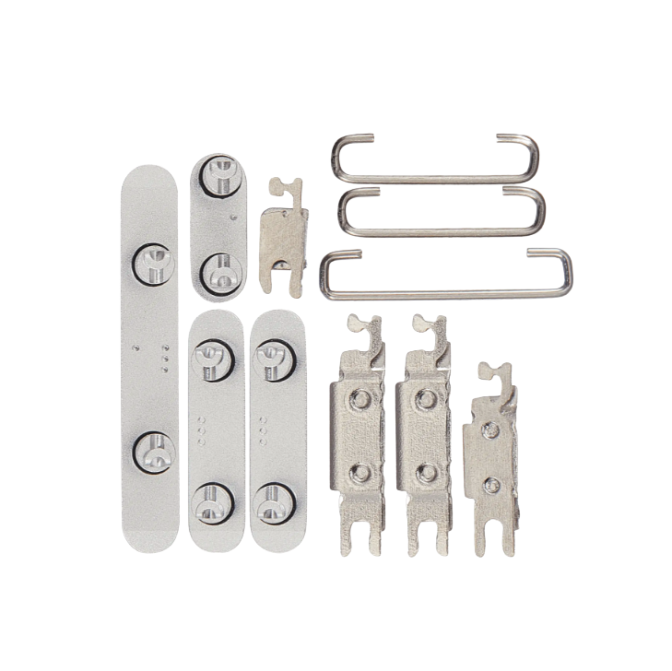 Silver side buttons for iPhone 17 Pro Max